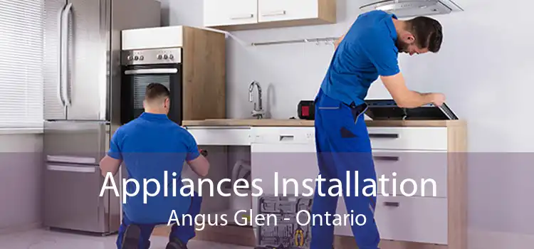 Appliances Installation Angus Glen - Ontario