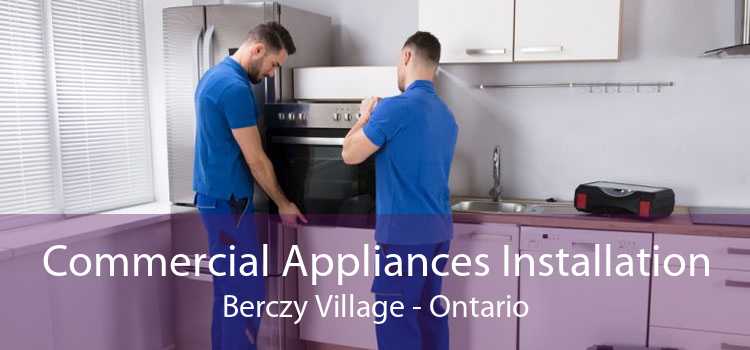 Commercial Appliances Installation Berczy Village - Ontario