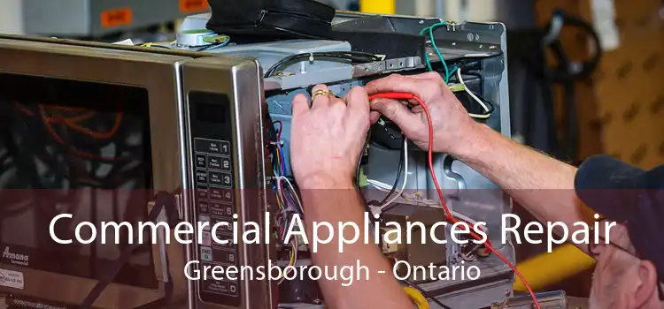 Commercial Appliances Repair Greensborough - Ontario