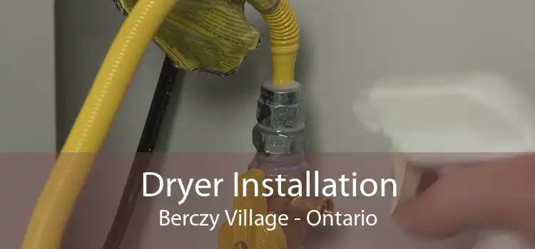 Dryer Installation Berczy Village - Ontario