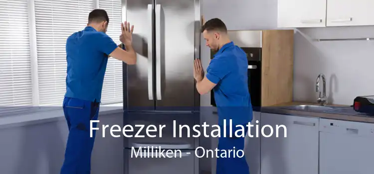 Freezer Installation Milliken - Ontario