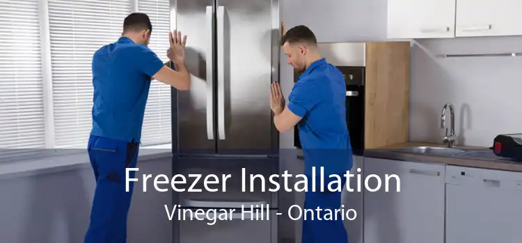 Freezer Installation Vinegar Hill - Ontario