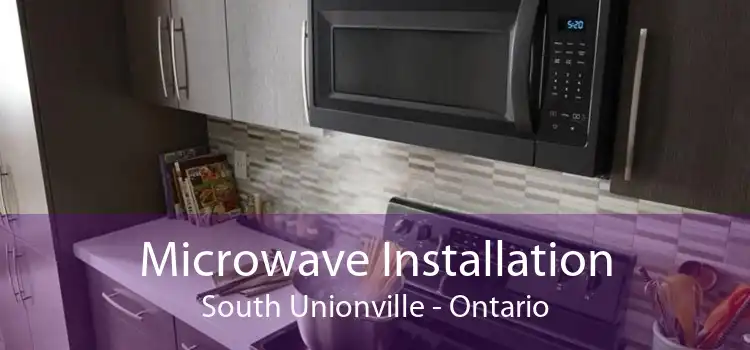 Microwave Installation South Unionville - Ontario