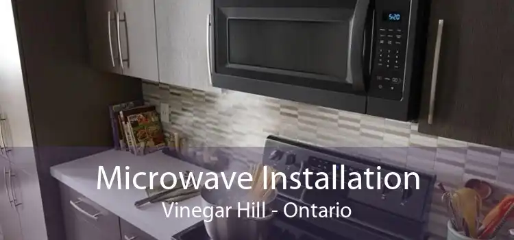 Microwave Installation Vinegar Hill - Ontario