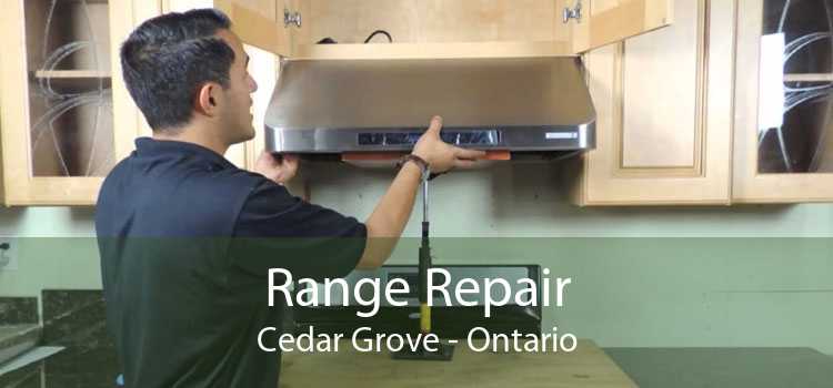 Range Repair Cedar Grove - Ontario
