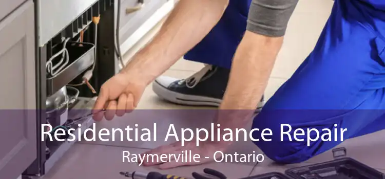 Residential Appliance Repair Raymerville - Ontario