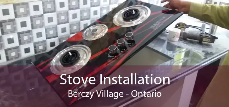Stove Installation Berczy Village - Ontario