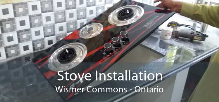 Stove Installation Wismer Commons - Ontario